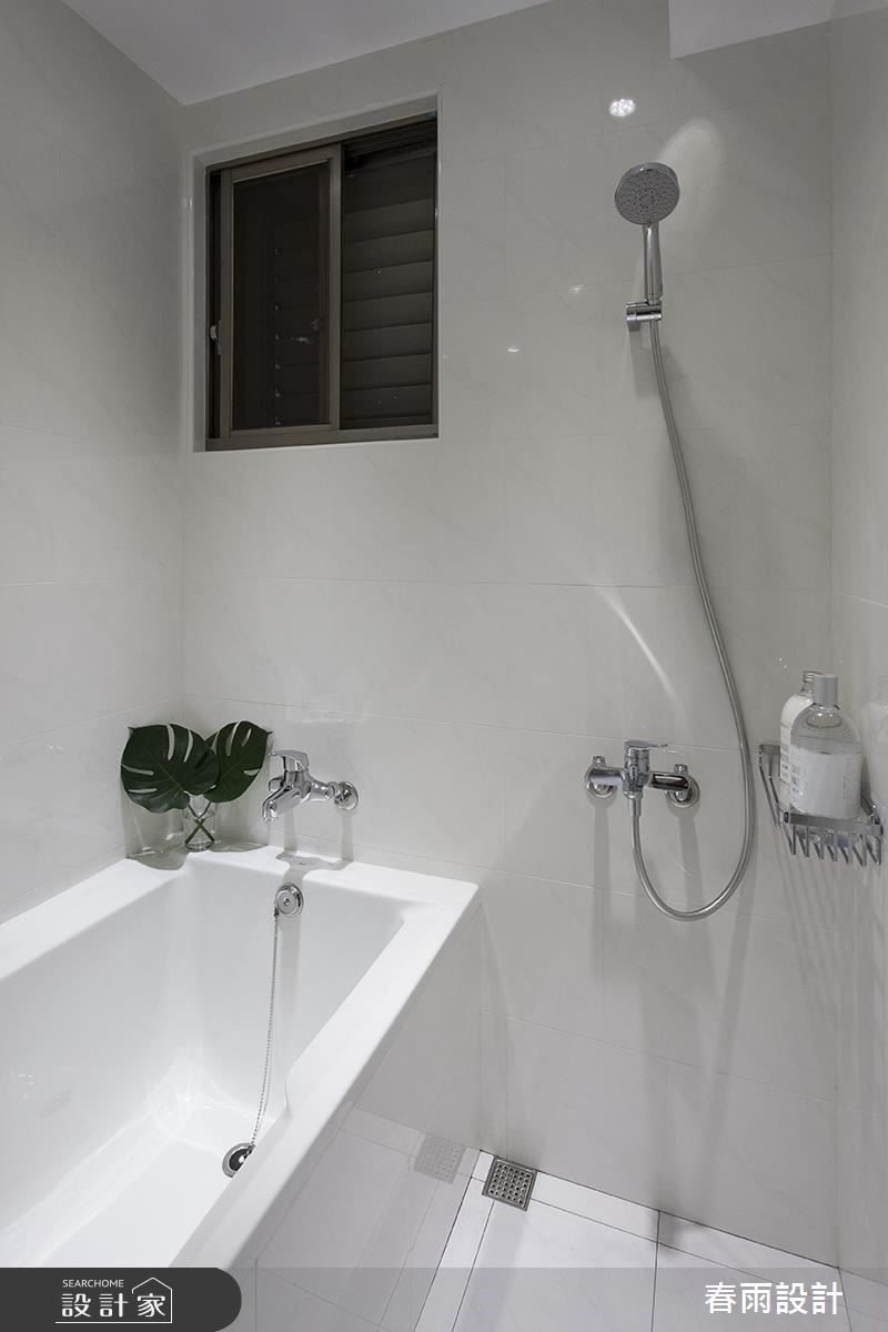 老屋(16~30年)＿現代風浴室案例圖片＿春雨設計＿春雨_62 信義路之13