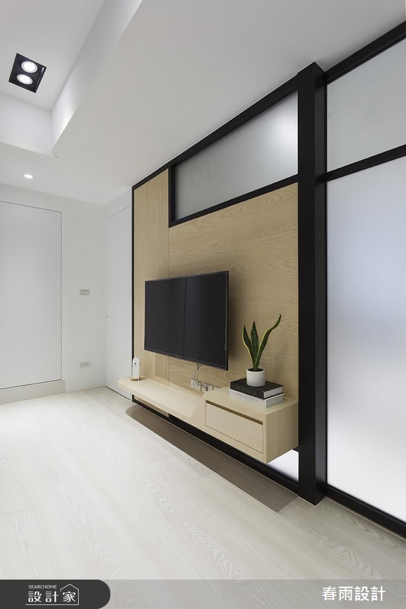老屋(16~30年)＿現代風客廳案例圖片＿春雨設計＿春雨_62 信義路之7