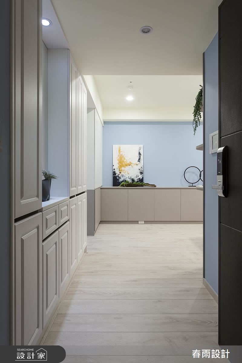 新成屋(5年以下)＿北歐風玄關案例圖片＿春雨設計＿春雨_63 淡水宏盛之1