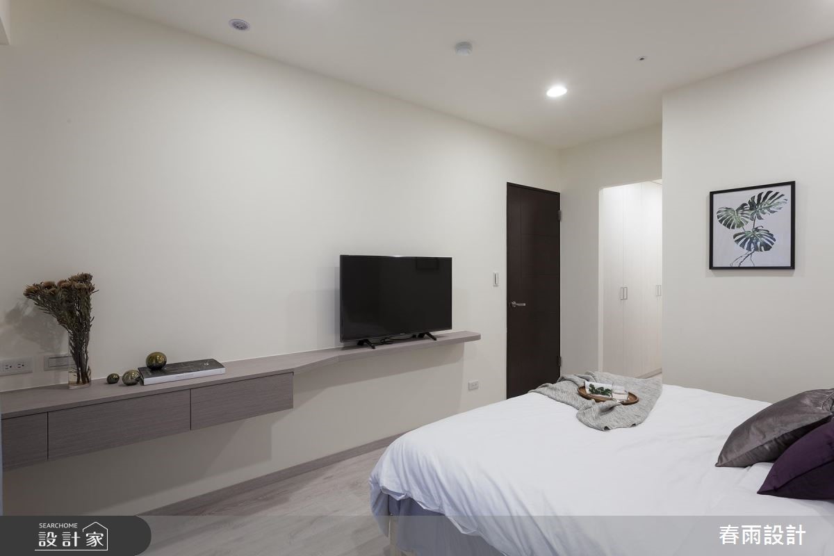 新成屋(5年以下)＿北歐風臥室案例圖片＿春雨設計＿春雨_63 淡水宏盛之29