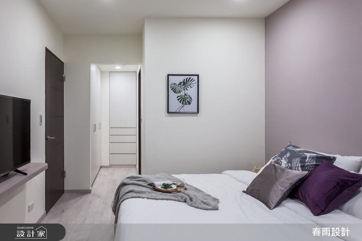 新成屋(5年以下)＿北歐風臥室案例圖片＿春雨設計＿春雨_63 淡水宏盛之30