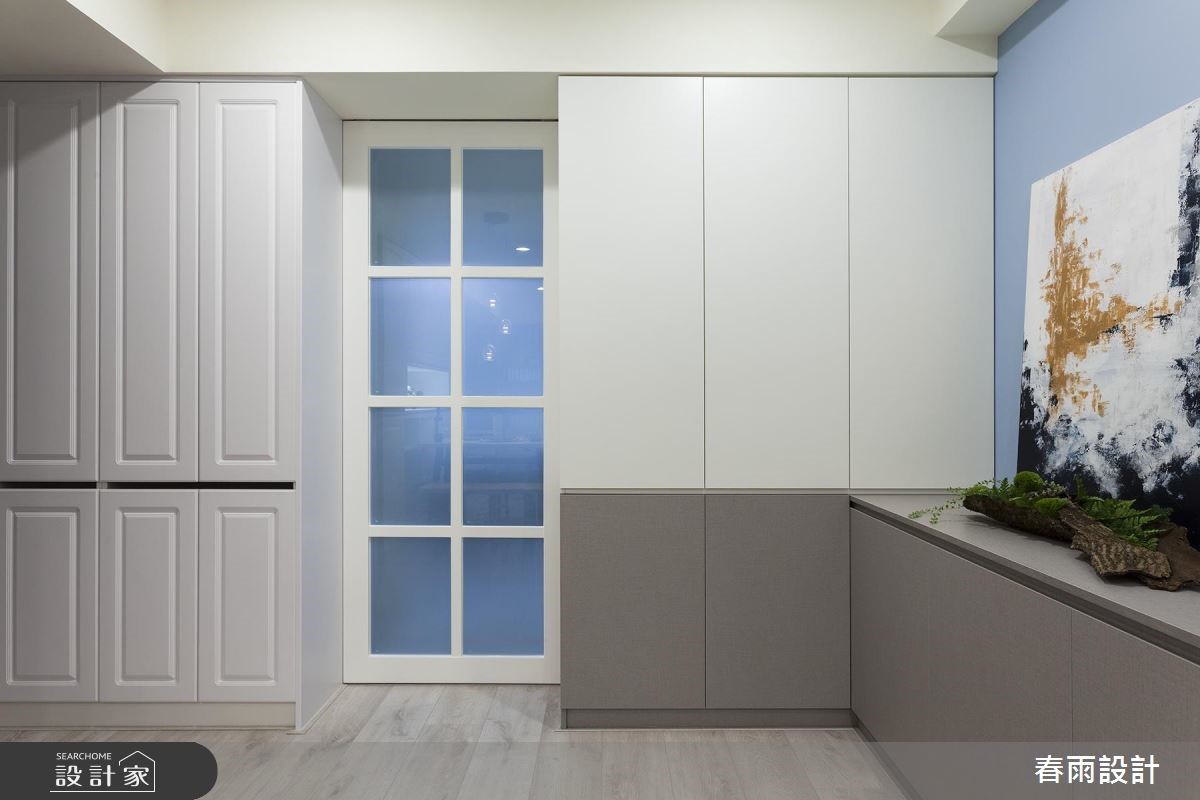 新成屋(5年以下)＿北歐風玄關案例圖片＿春雨設計＿春雨_63 淡水宏盛之3