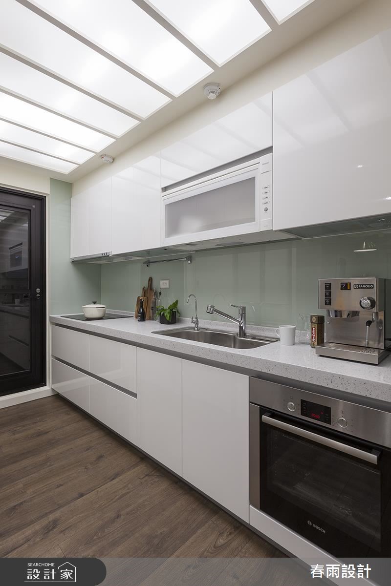 25坪新成屋(5年以下)＿工業風廚房案例圖片＿春雨設計＿春雨_65 華固新天地2之21
