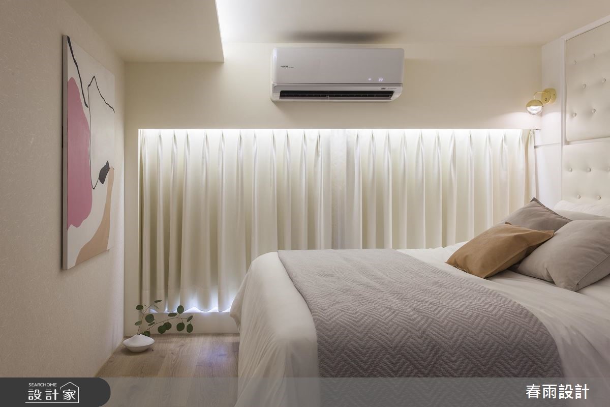 22坪新成屋(5年以下)＿混搭風臥室案例圖片＿春雨設計＿春雨_66 南京東路之24