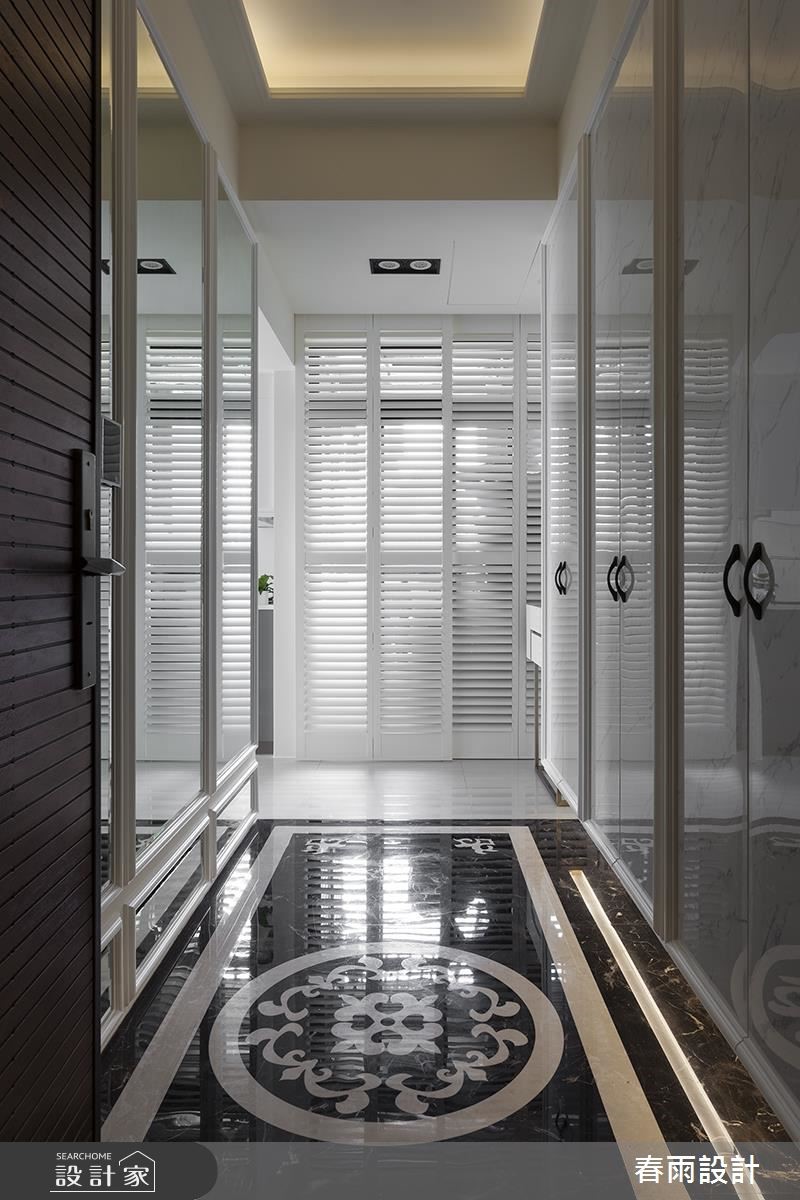 22坪新成屋(5年以下)＿混搭風玄關案例圖片＿春雨設計＿春雨_66 南京東路之1