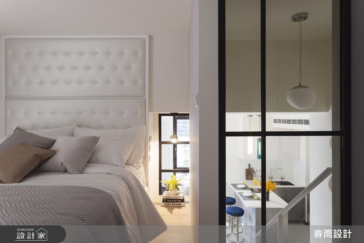 22坪新成屋(5年以下)＿混搭風臥室案例圖片＿春雨設計＿春雨_66 南京東路之21