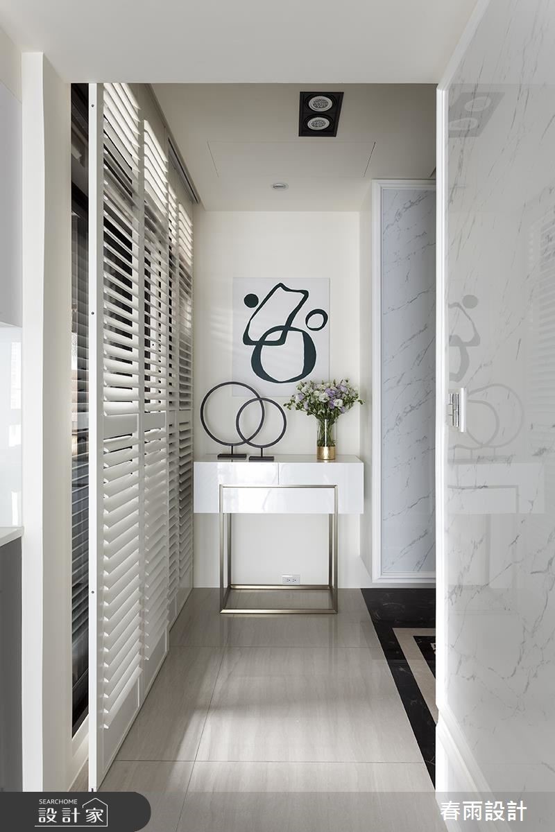 22坪新成屋(5年以下)＿混搭風走廊案例圖片＿春雨設計＿春雨_66 南京東路之6