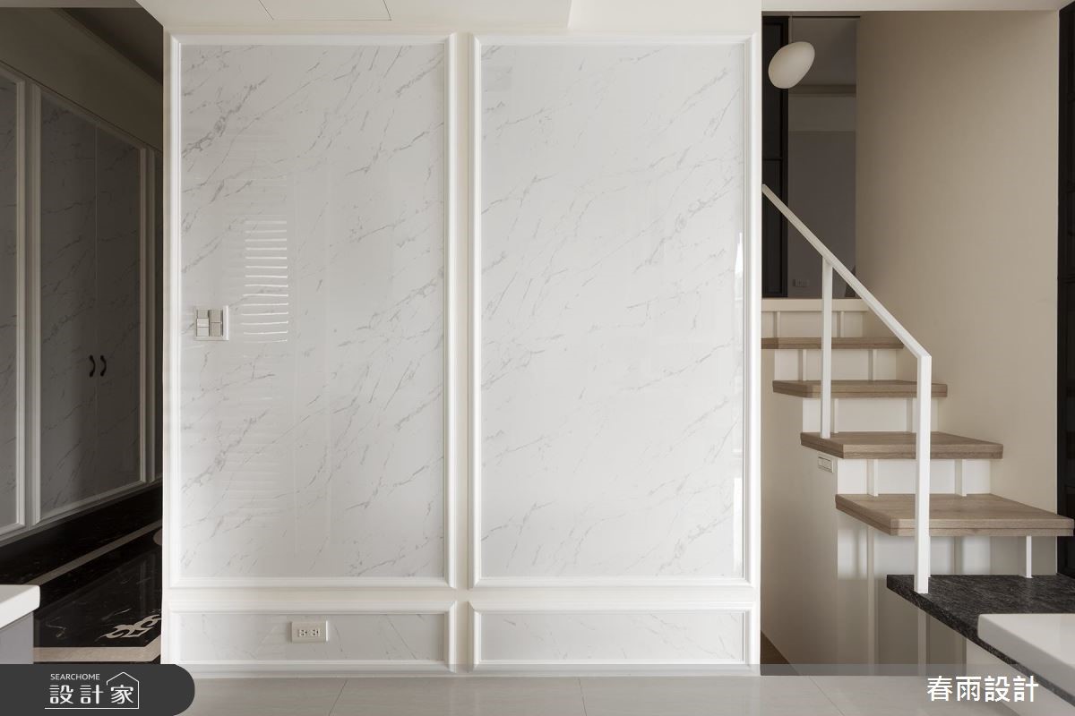 22坪新成屋(5年以下)＿混搭風樓梯案例圖片＿春雨設計＿春雨_66 南京東路之17