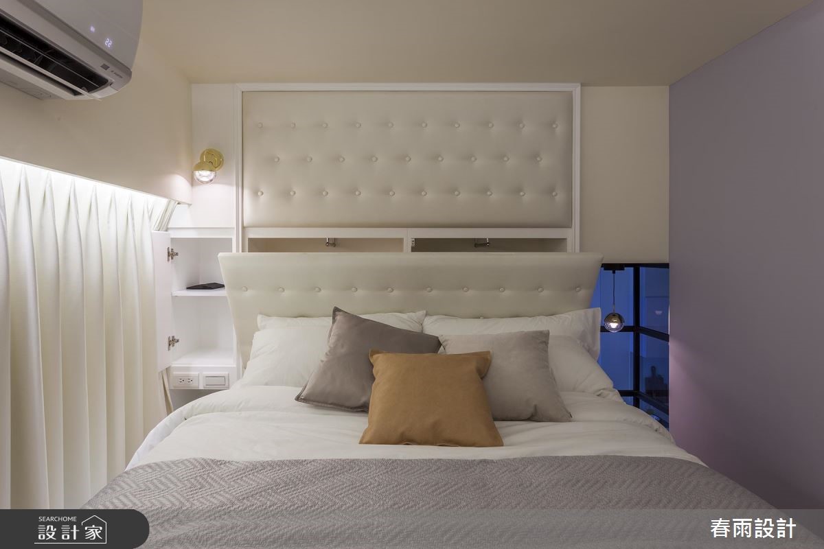 22坪新成屋(5年以下)＿混搭風臥室案例圖片＿春雨設計＿春雨_66 南京東路之22