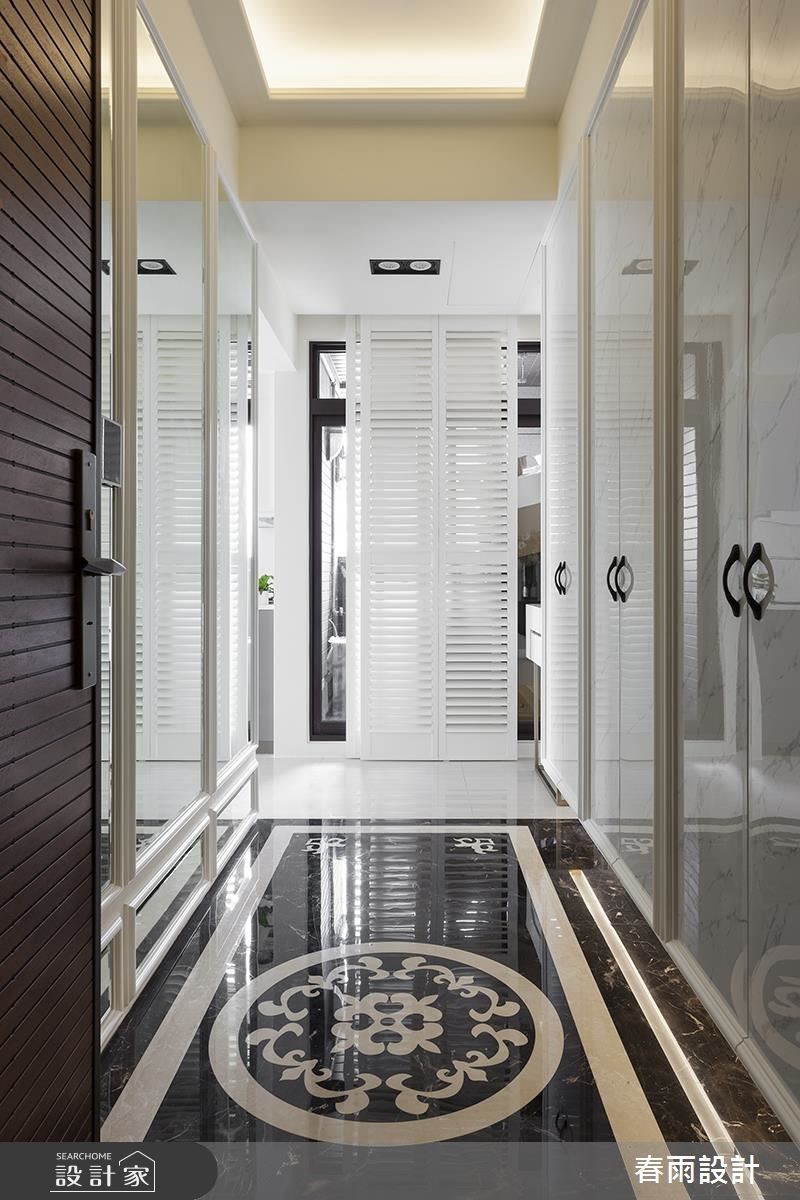 22坪新成屋(5年以下)＿混搭風玄關案例圖片＿春雨設計＿春雨_66 南京東路之2