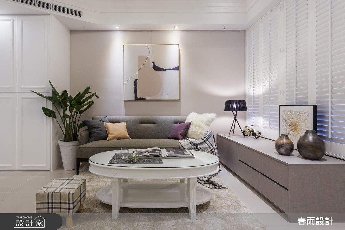 新成屋(5年以下)＿美式風客廳案例圖片＿春雨設計＿春雨_67 新店玉上園2之12