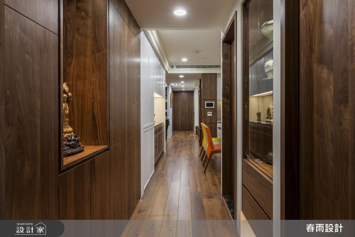 新成屋(5年以下)＿混搭風走廊案例圖片＿春雨設計＿春雨_68 大華湖閱之15