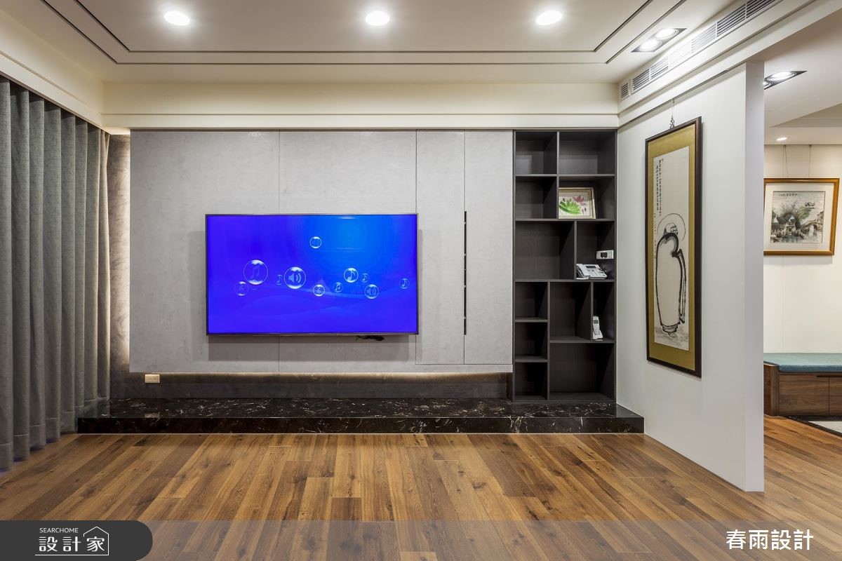 新成屋(5年以下)＿混搭風客廳案例圖片＿春雨設計＿春雨_68 大華湖閱之3