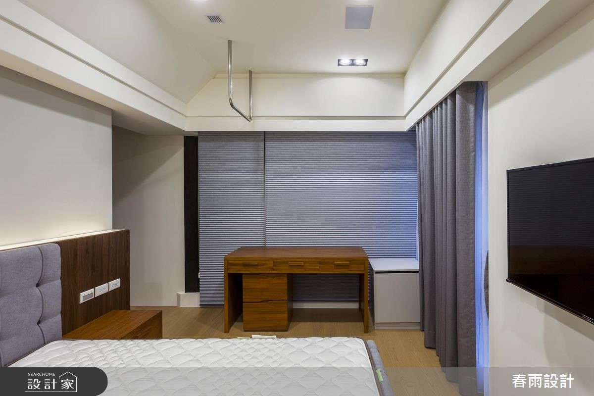 新成屋(5年以下)＿混搭風臥室客房案例圖片＿春雨設計＿春雨_68 大華湖閱之22