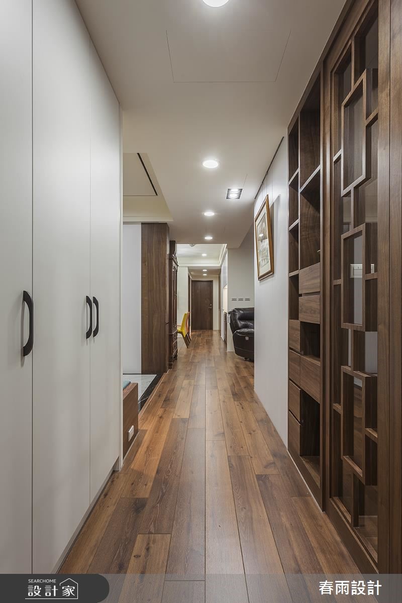 新成屋(5年以下)＿混搭風走廊案例圖片＿春雨設計＿春雨_68 大華湖閱之11