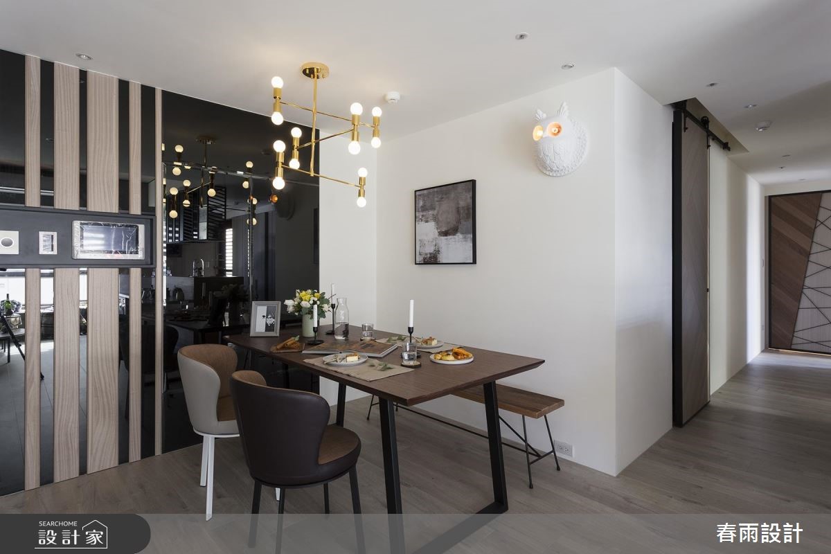 30坪新成屋(5年以下)＿休閒風餐廳案例圖片＿春雨設計＿春雨_70 中山文華之4