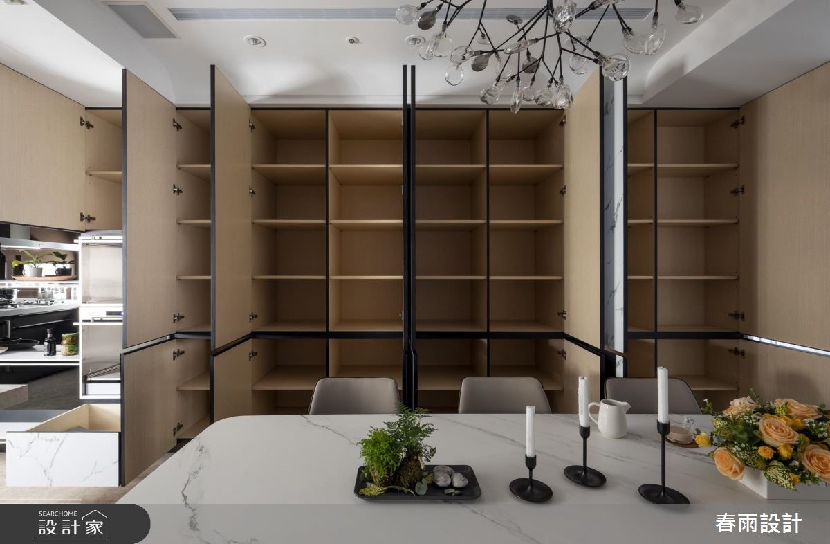 53坪新成屋(5年以下)＿混搭風餐廳案例圖片＿春雨設計＿春雨_71 台中國泰府會園道之14