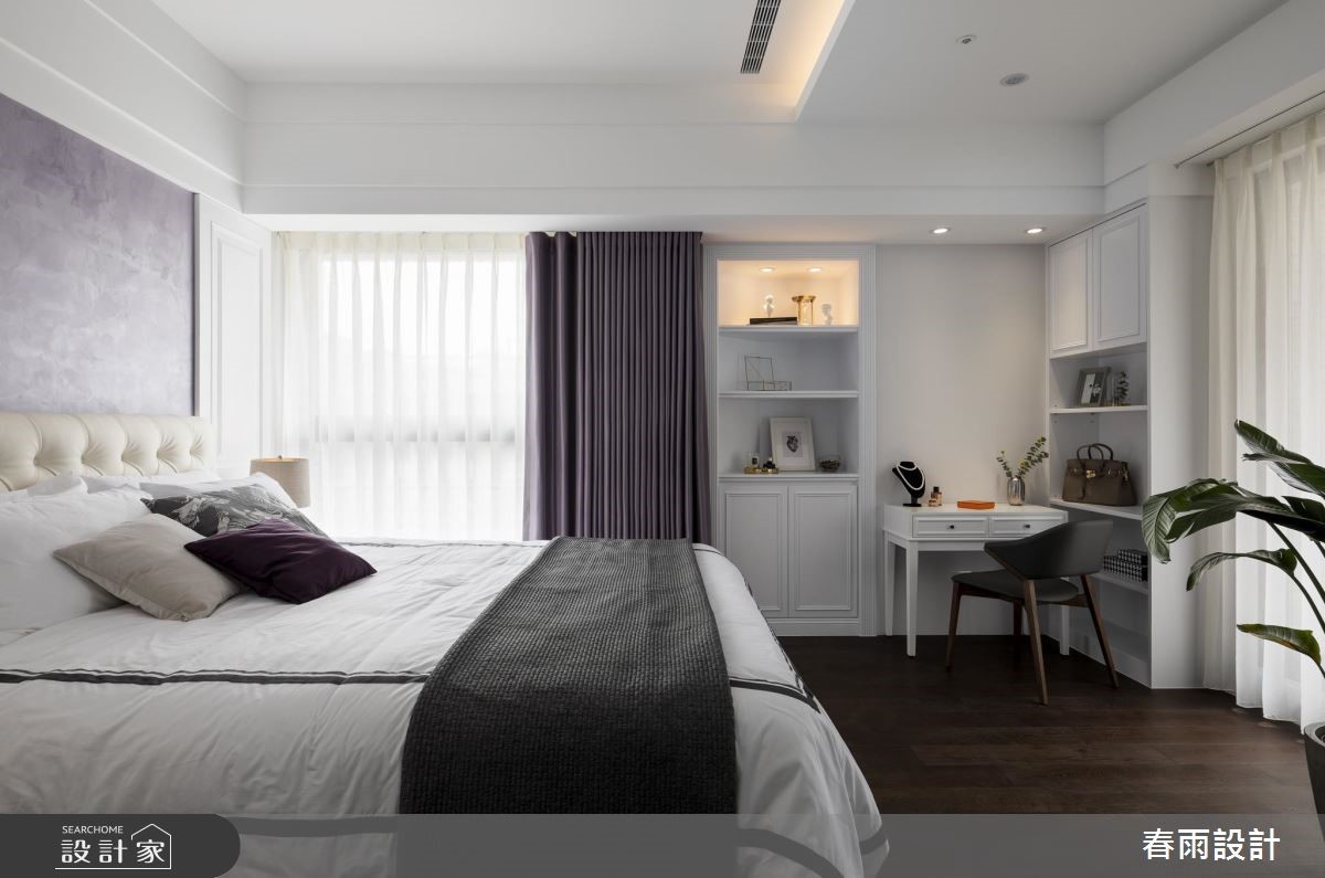 53坪新成屋(5年以下)＿混搭風臥室案例圖片＿春雨設計＿春雨_71 台中國泰府會園道之27