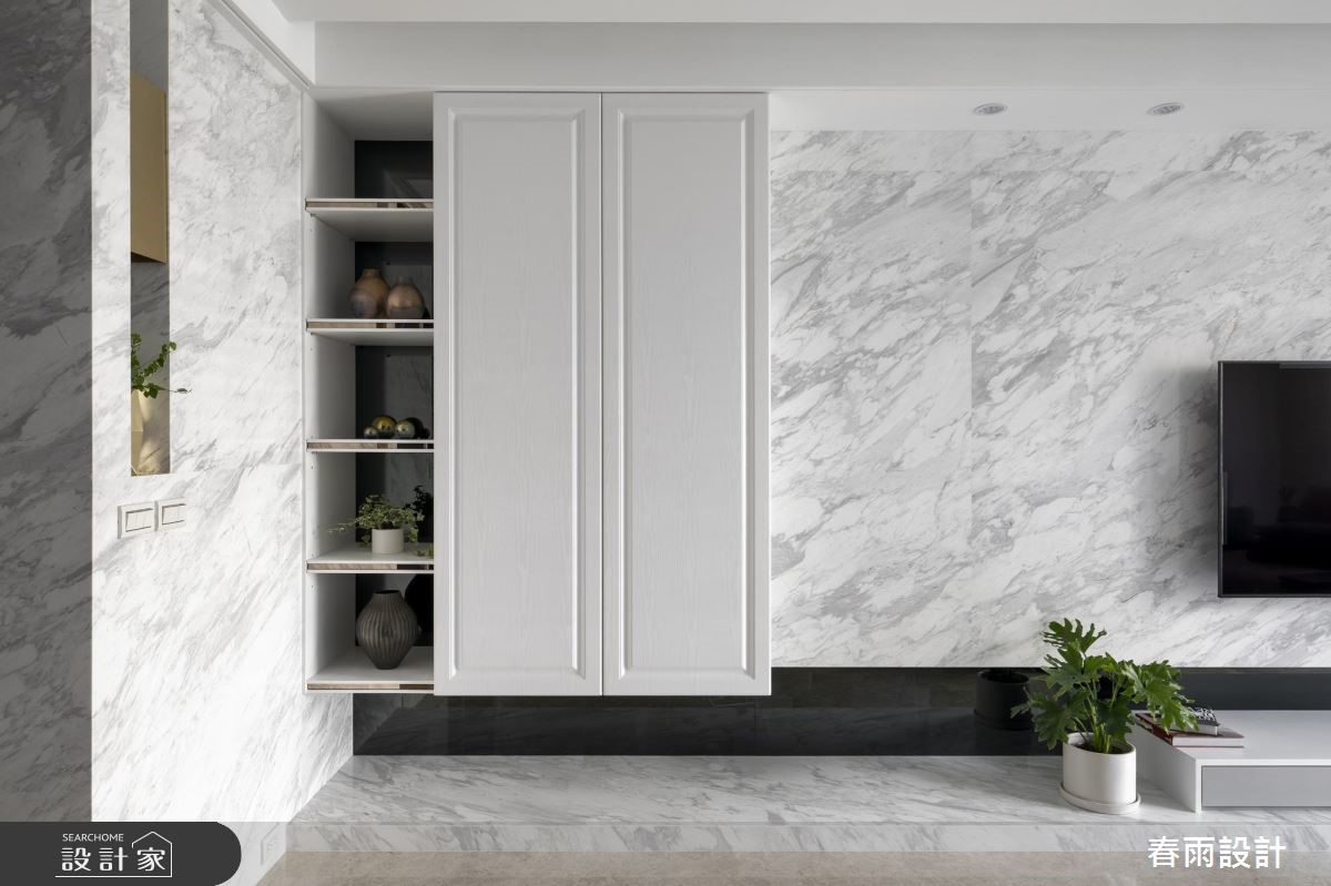 53坪新成屋(5年以下)＿混搭風客廳案例圖片＿春雨設計＿春雨_71 台中國泰府會園道之6
