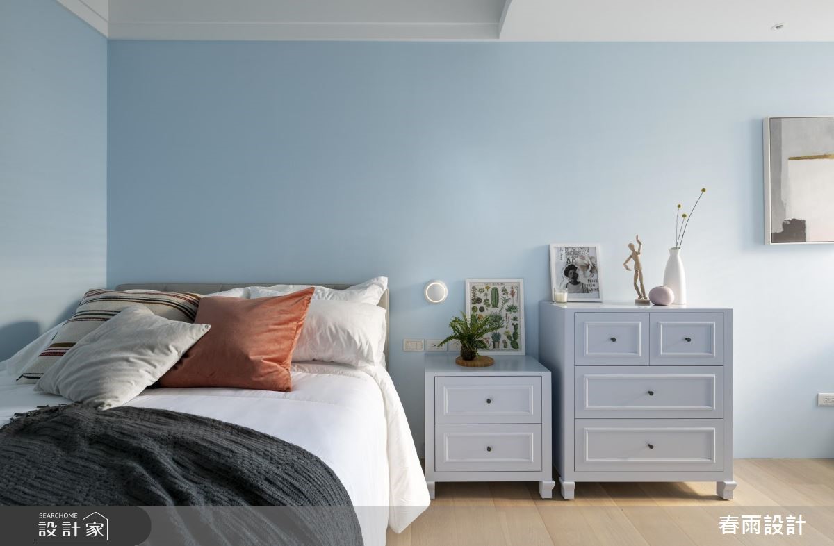 53坪新成屋(5年以下)＿混搭風臥室案例圖片＿春雨設計＿春雨_71 台中國泰府會園道之32