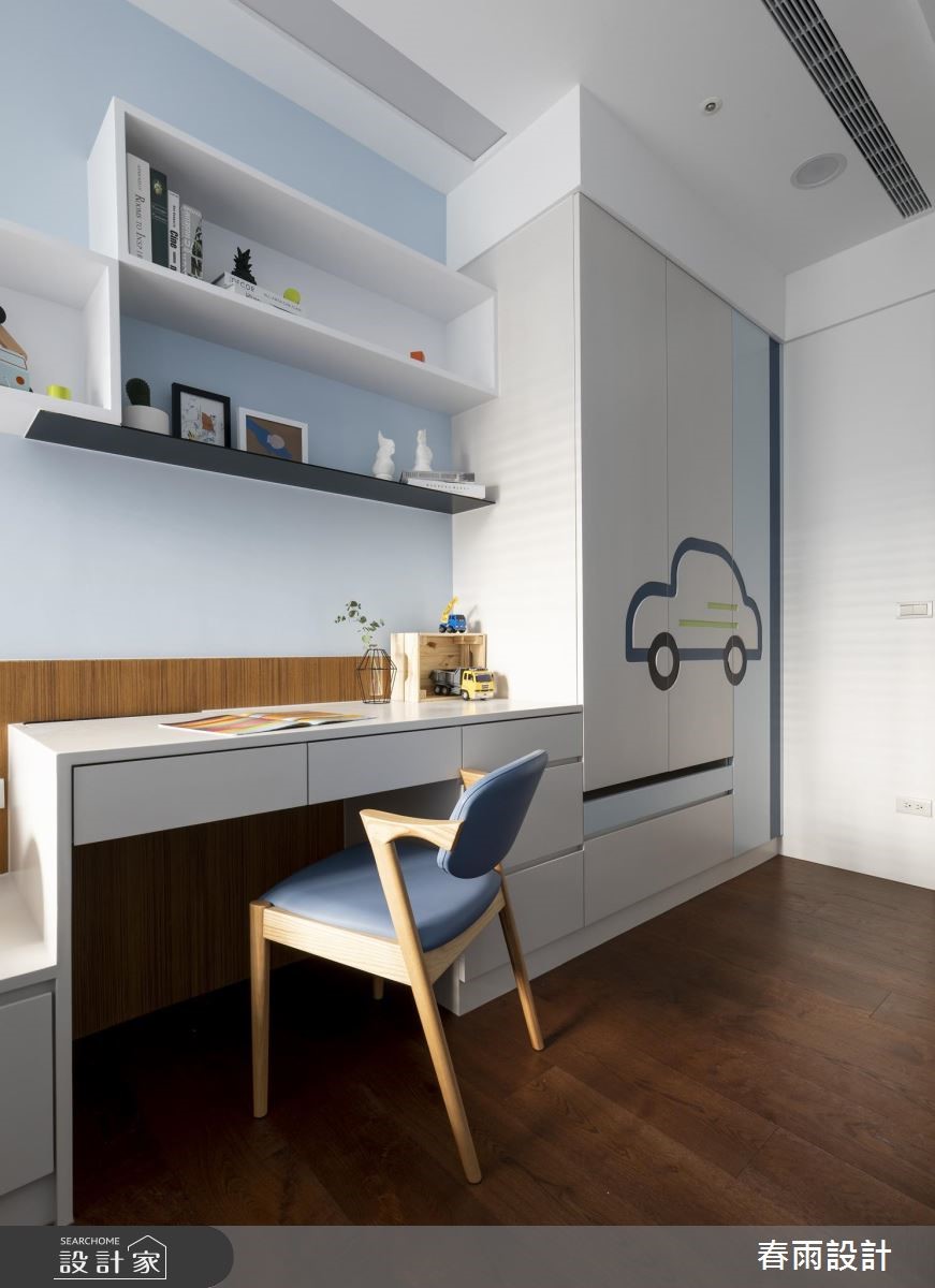 53坪新成屋(5年以下)＿混搭風臥室案例圖片＿春雨設計＿春雨_71 台中國泰府會園道之38