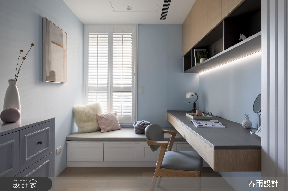 53坪新成屋(5年以下)＿混搭風臥榻案例圖片＿春雨設計＿春雨_71 台中國泰府會園道之35