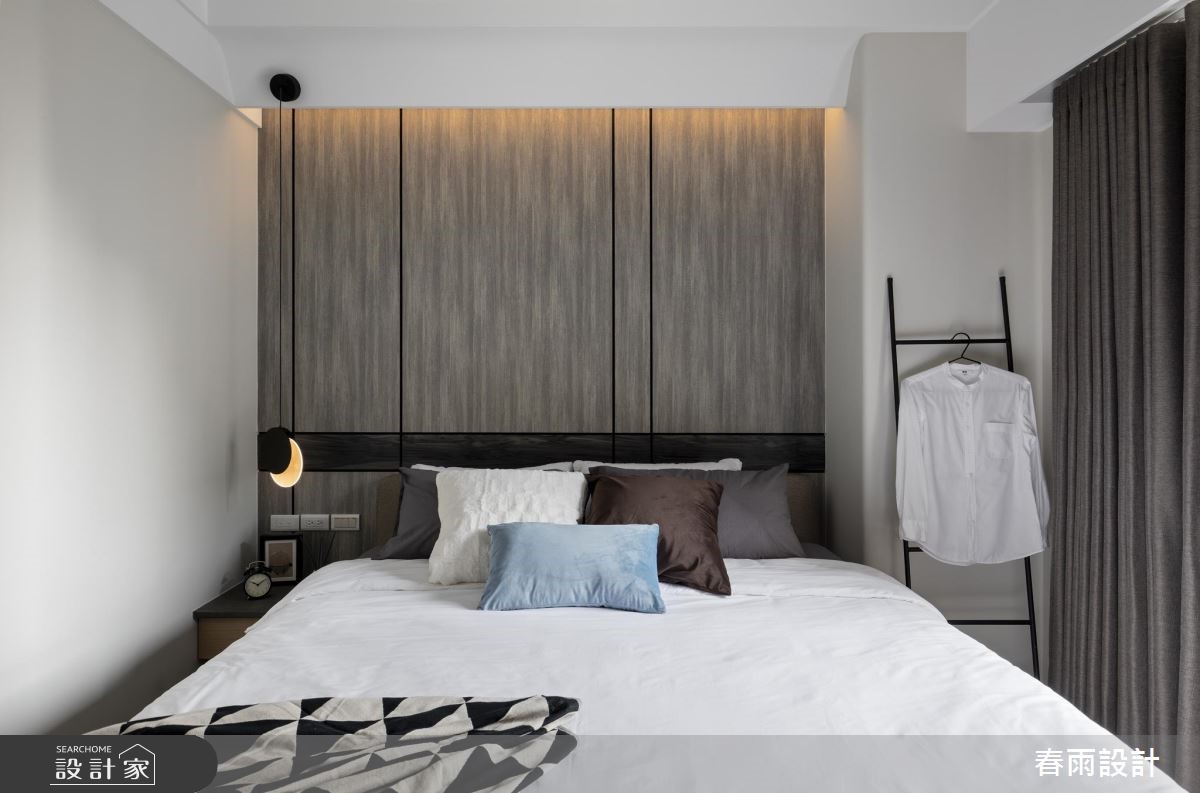53坪新成屋(5年以下)＿混搭風臥室案例圖片＿春雨設計＿春雨_71 台中國泰府會園道之19