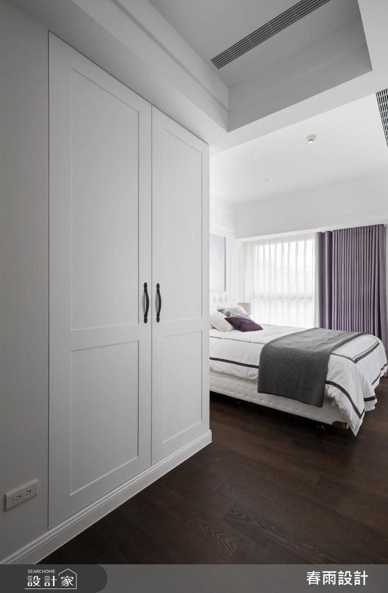 53坪新成屋(5年以下)＿混搭風臥室案例圖片＿春雨設計＿春雨_71 台中國泰府會園道之25