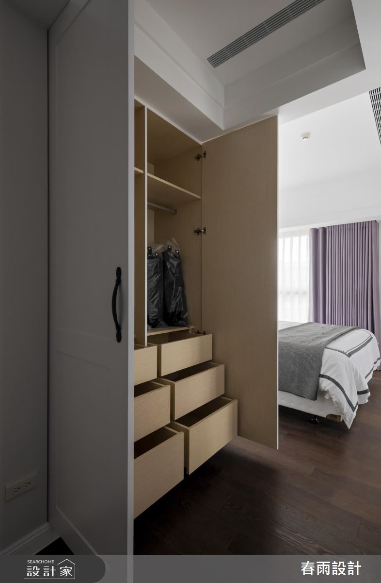 53坪新成屋(5年以下)＿混搭風臥室案例圖片＿春雨設計＿春雨_71 台中國泰府會園道之26