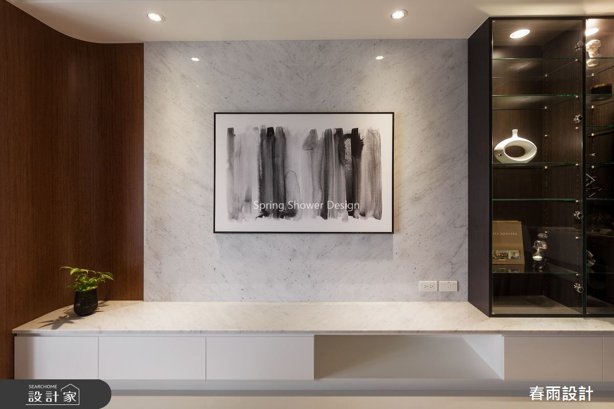 31坪新成屋(5年以下)＿混搭風客廳案例圖片＿春雨設計＿春雨_72 國賓官邸之11