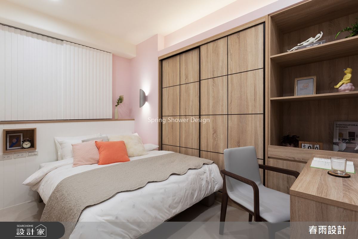 31坪新成屋(5年以下)＿混搭風臥室案例圖片＿春雨設計＿春雨_72 國賓官邸之16