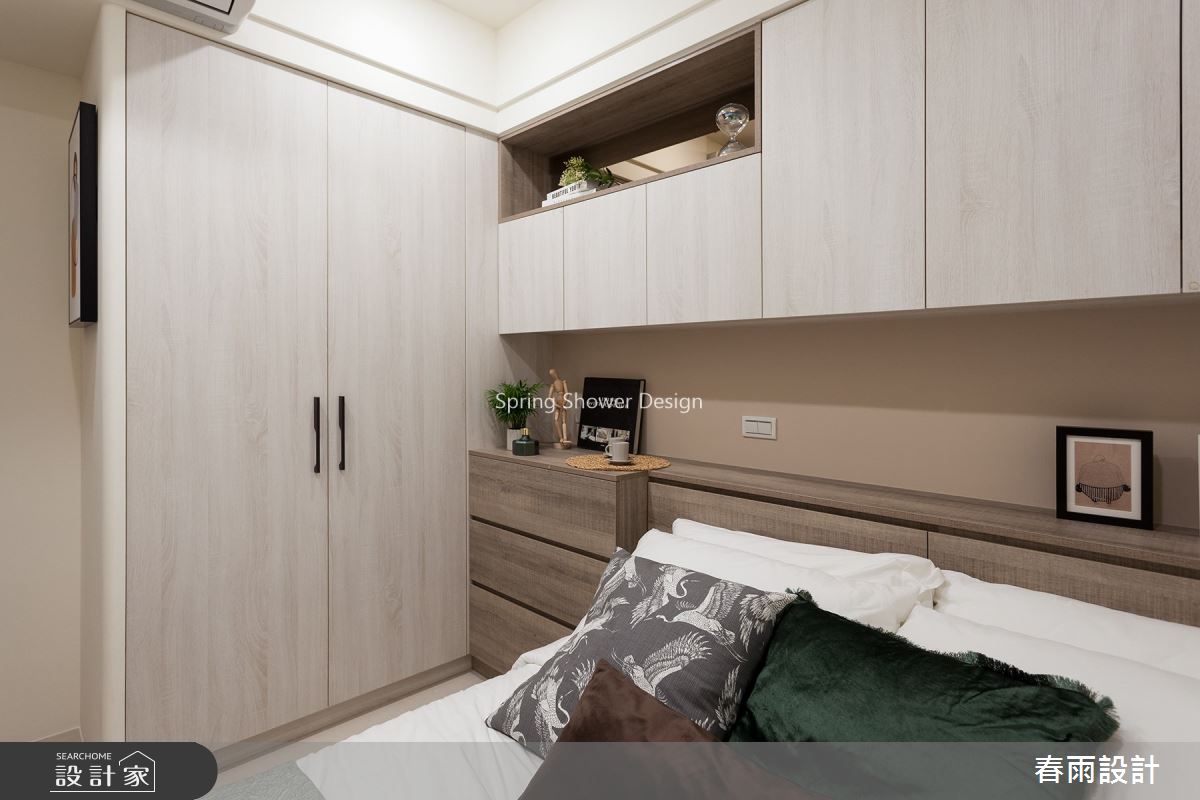 31坪新成屋(5年以下)＿混搭風臥室案例圖片＿春雨設計＿春雨_72 國賓官邸之24