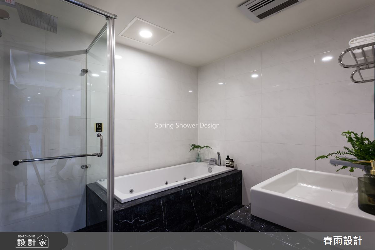 31坪新成屋(5年以下)＿混搭風浴室案例圖片＿春雨設計＿春雨_72 國賓官邸之31