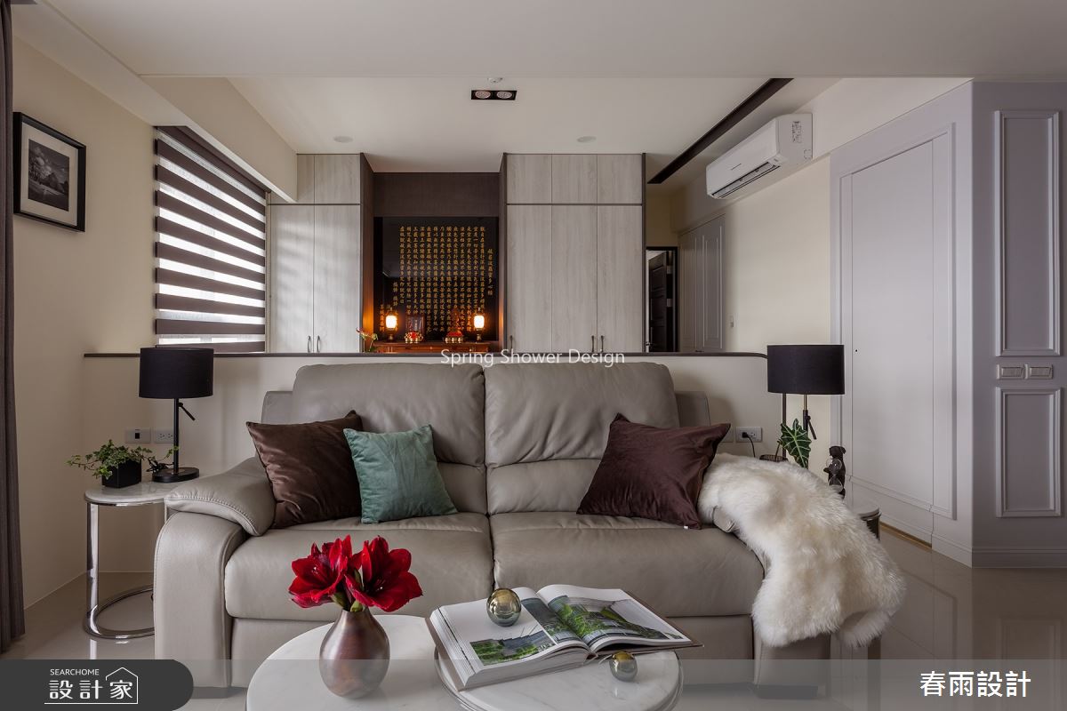 26坪預售屋＿現代風客廳案例圖片＿春雨設計＿春雨_73 台大敦仁之8