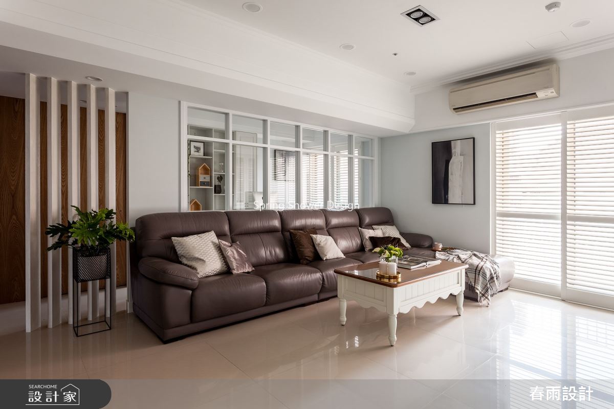 37坪老屋(16~30年)＿混搭風客廳案例圖片＿春雨設計＿春雨_74 高雄輝皇時代之1