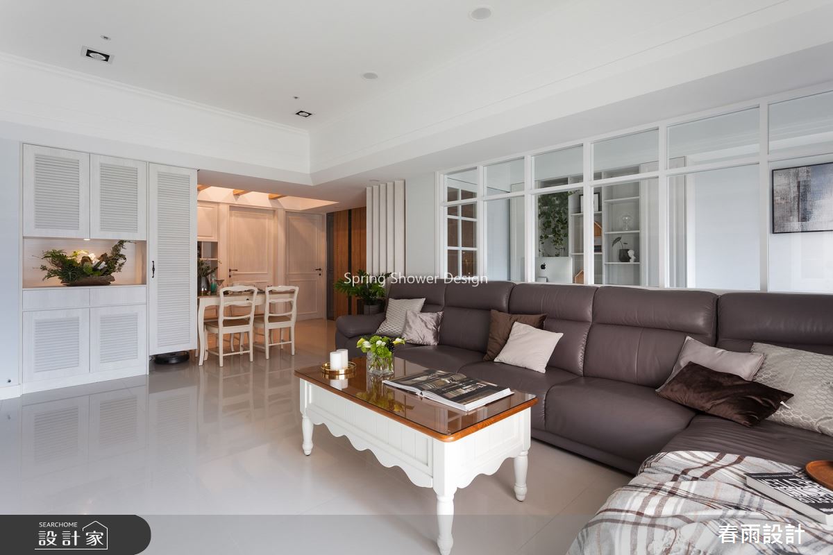 37坪老屋(16~30年)＿混搭風客廳案例圖片＿春雨設計＿春雨_74 高雄輝皇時代之2