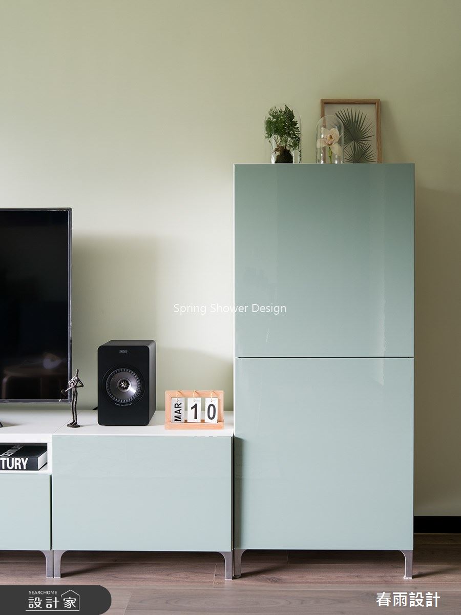 20坪新成屋(5年以下)＿休閒風客廳案例圖片＿春雨設計＿春雨_75 內湖安縵莊園之9