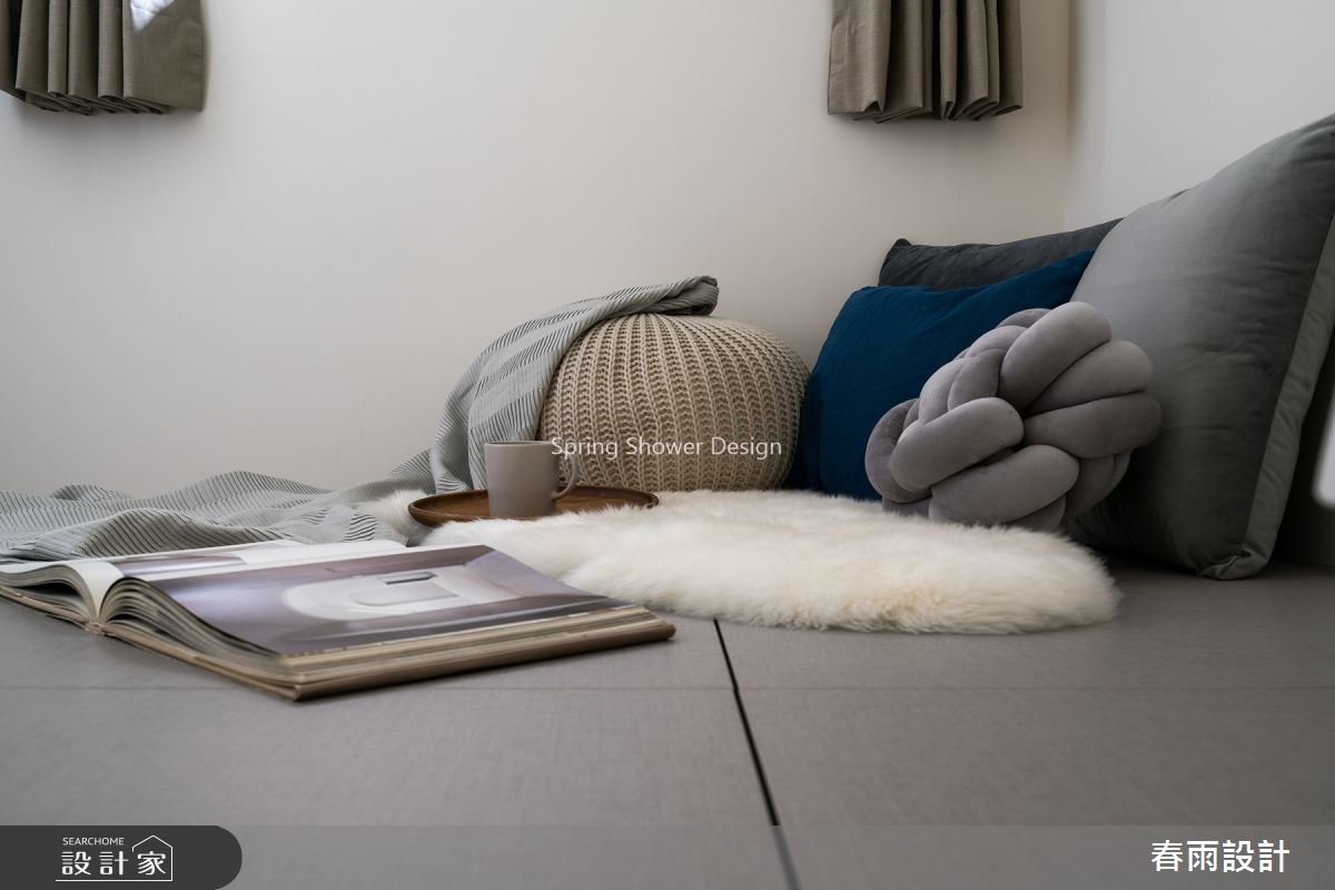 20坪新成屋(5年以下)＿休閒風臥榻案例圖片＿春雨設計＿春雨_75 內湖安縵莊園之17