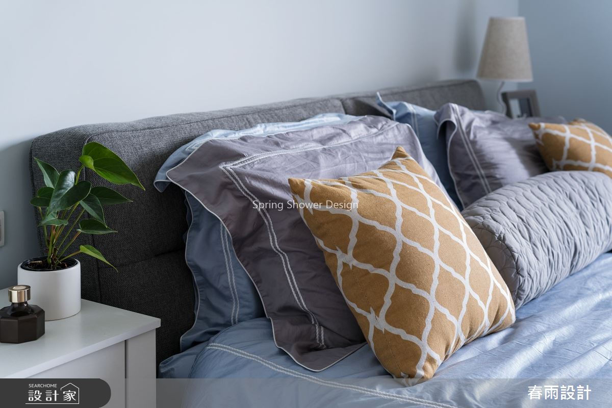 20坪新成屋(5年以下)＿休閒風臥室案例圖片＿春雨設計＿春雨_75 內湖安縵莊園之21