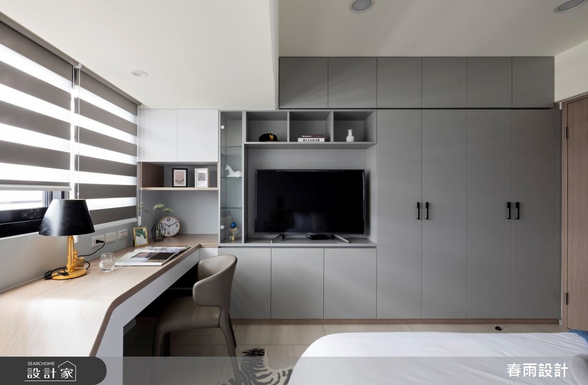 59坪老屋(31~40年)＿現代風臥室案例圖片＿春雨設計＿春雨_76 永吉路之32