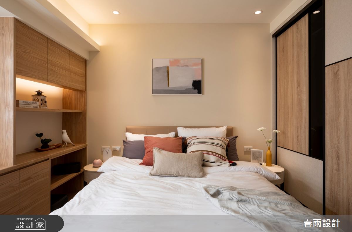 59坪老屋(31~40年)＿現代風臥室案例圖片＿春雨設計＿春雨_76 永吉路之34