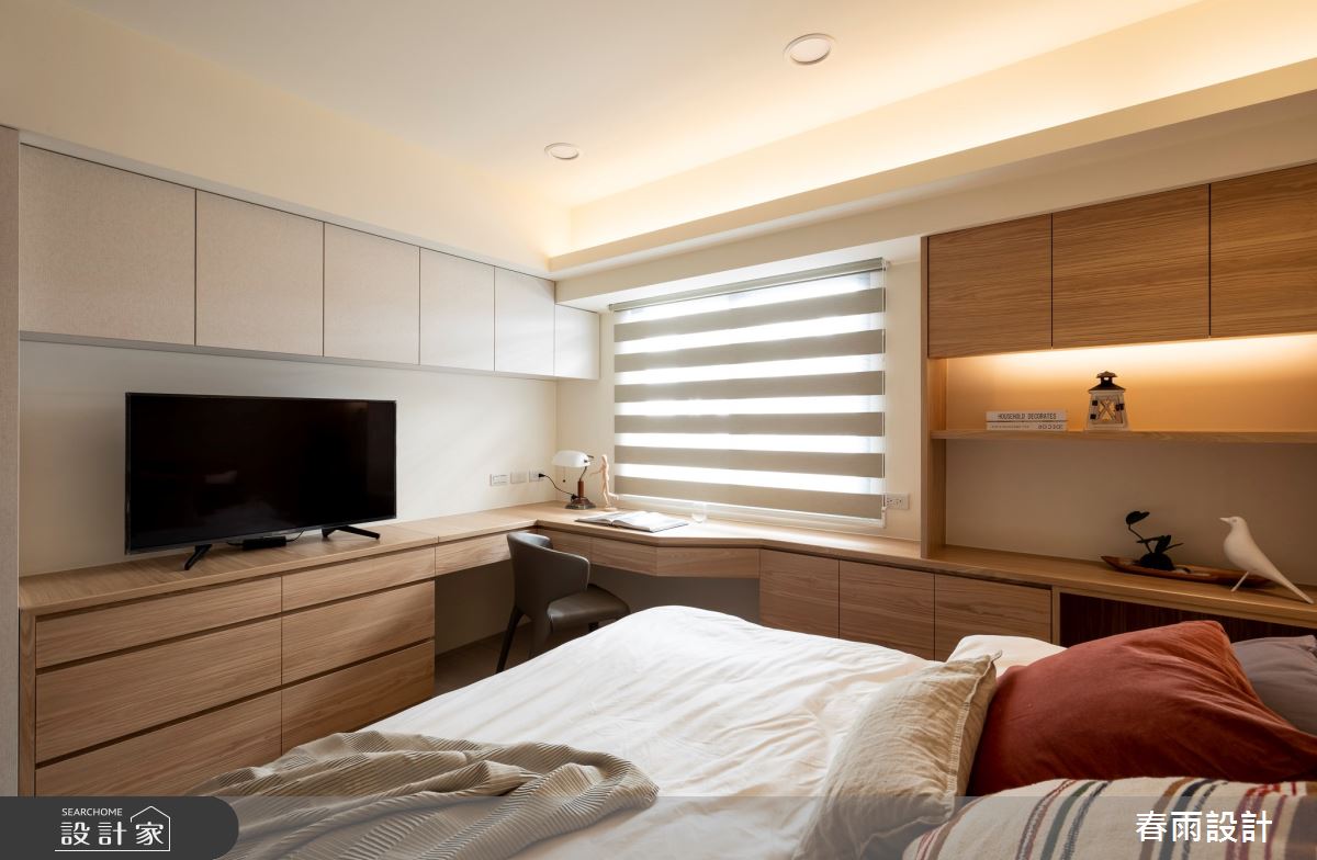 59坪老屋(31~40年)＿現代風臥室案例圖片＿春雨設計＿春雨_76 永吉路之33