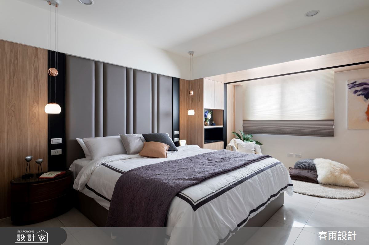 59坪老屋(31~40年)＿現代風臥室案例圖片＿春雨設計＿春雨_76 永吉路之14