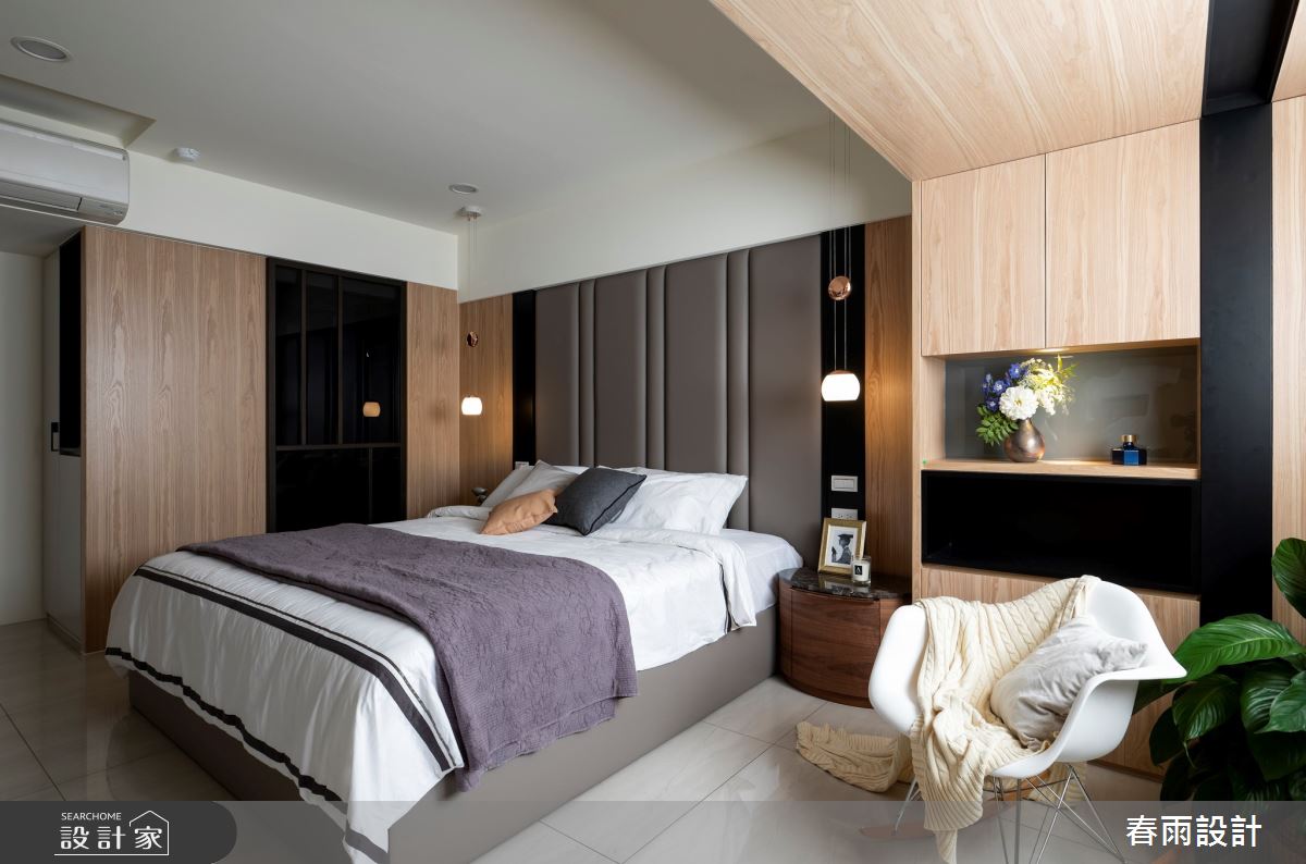 59坪老屋(31~40年)＿現代風臥室案例圖片＿春雨設計＿春雨_76 永吉路之15
