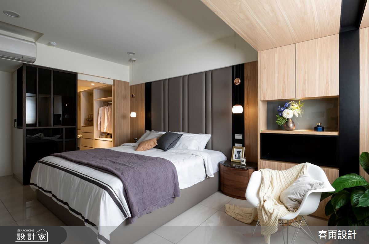 59坪老屋(31~40年)＿現代風臥室案例圖片＿春雨設計＿春雨_76 永吉路之17