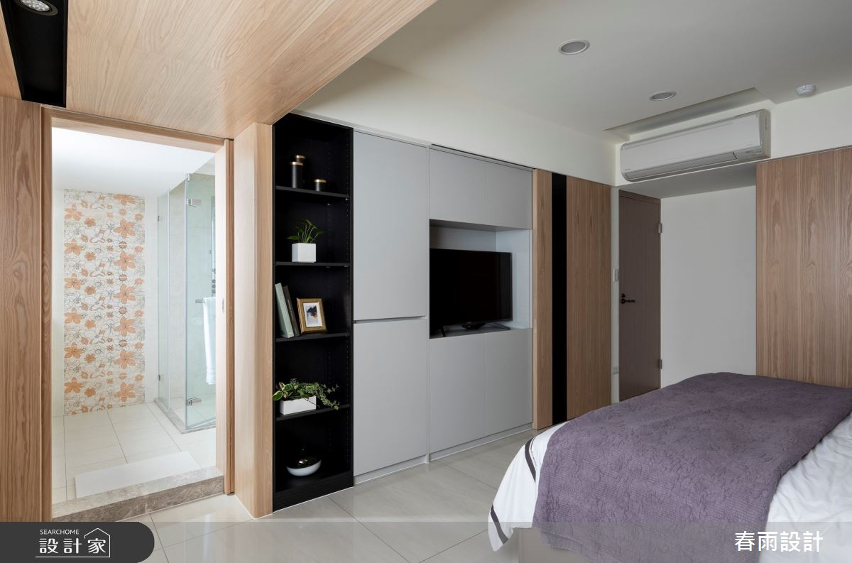 59坪老屋(31~40年)＿現代風臥室浴室案例圖片＿春雨設計＿春雨_76 永吉路之22