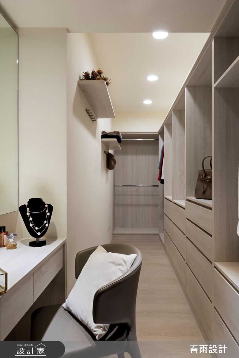 59坪老屋(31~40年)＿現代風更衣間案例圖片＿春雨設計＿春雨_76 永吉路之18