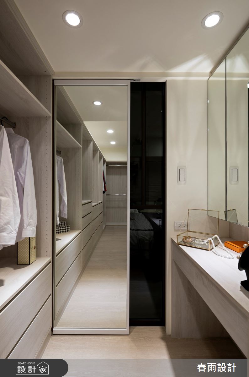 59坪老屋(31~40年)＿現代風更衣間案例圖片＿春雨設計＿春雨_76 永吉路之19