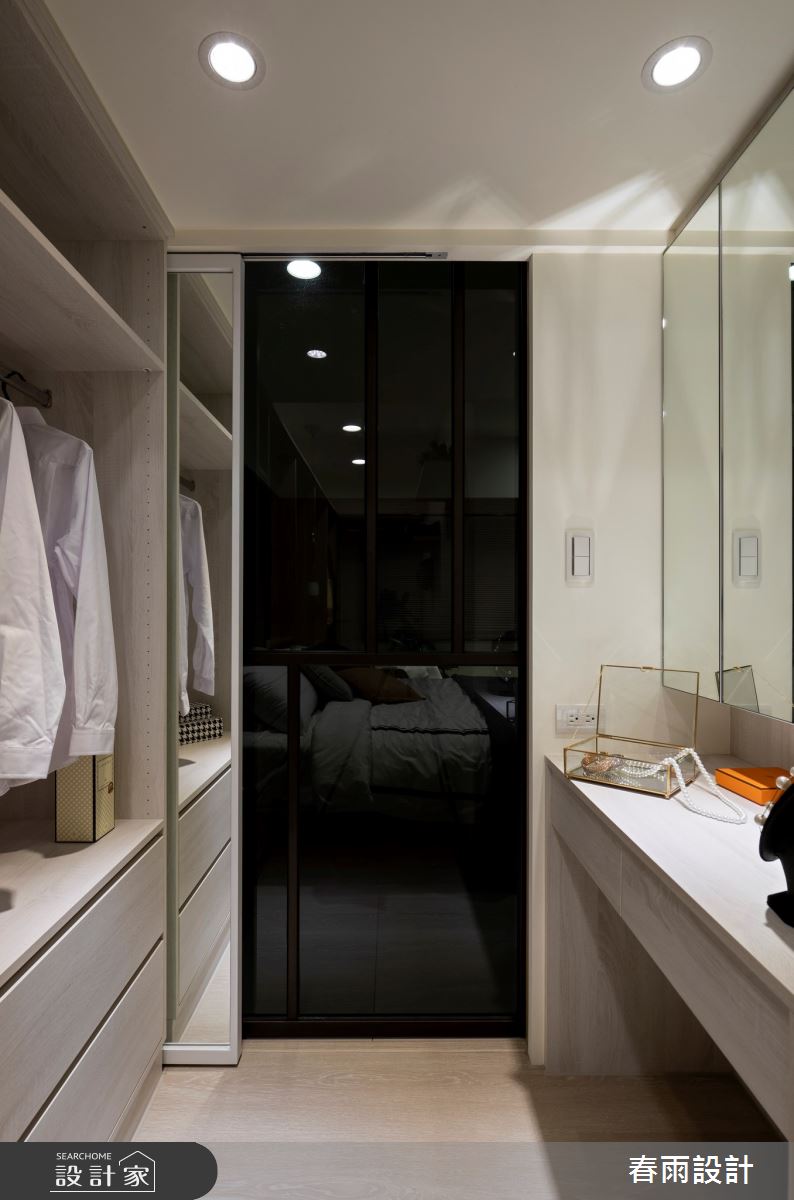 59坪老屋(31~40年)＿現代風更衣間案例圖片＿春雨設計＿春雨_76 永吉路之20