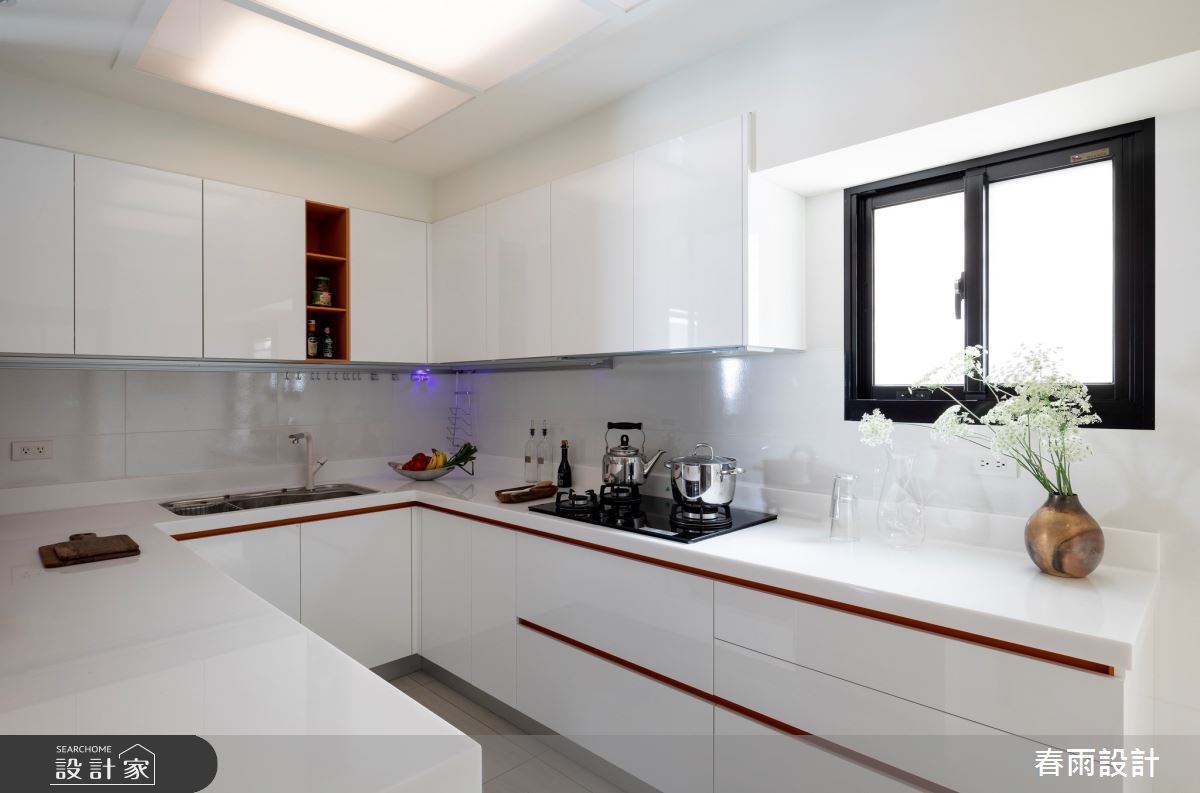 59坪老屋(31~40年)＿現代風廚房案例圖片＿春雨設計＿春雨_76 永吉路之13